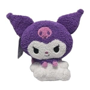 NEW Sanrio Kuromi Purple Fluffy Plush Toy Doll Anime Collectible‎ Gift